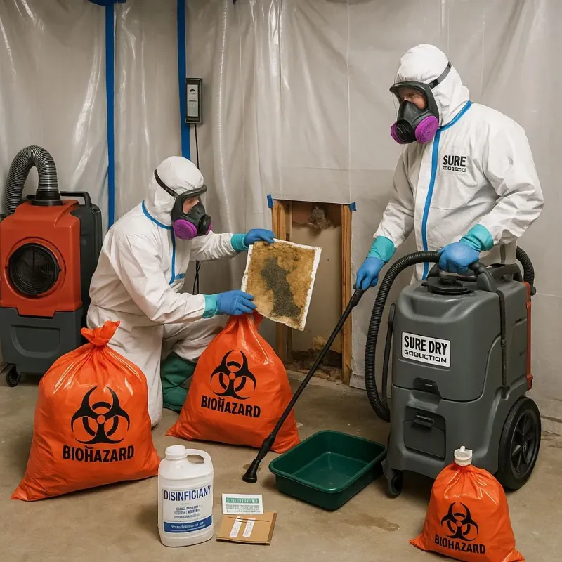Contaminated Water Handling Protocols process in Bayfield, CO